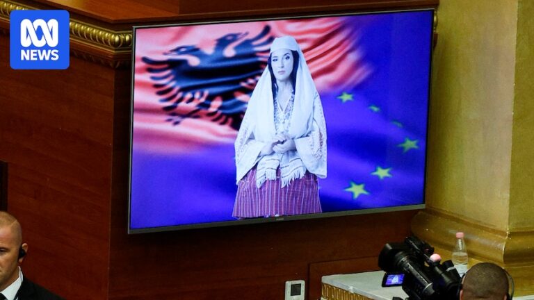 AI-generated minister addresses Albanian parliament for first time