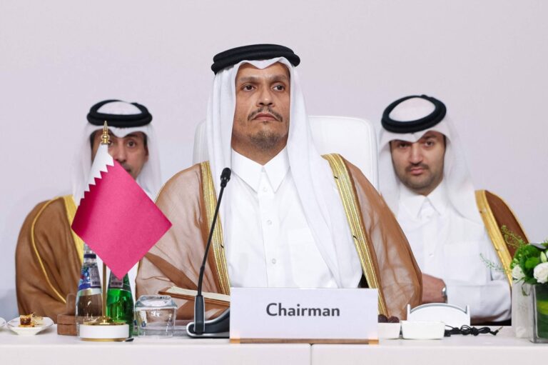 Qatar's PM urges world to reject 'double standards' and punish Israel