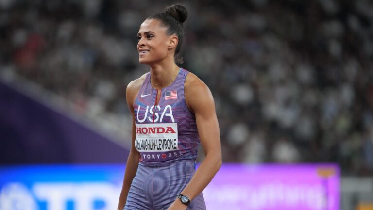 Sydney McLaughlin-Levrone sets American record at World Championships