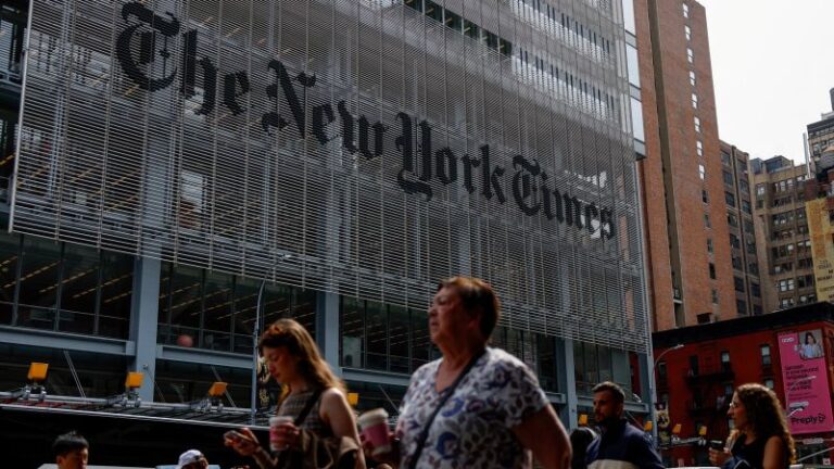 Trump’s lawsuit against The New York Times is meritless, First Amendment experts say