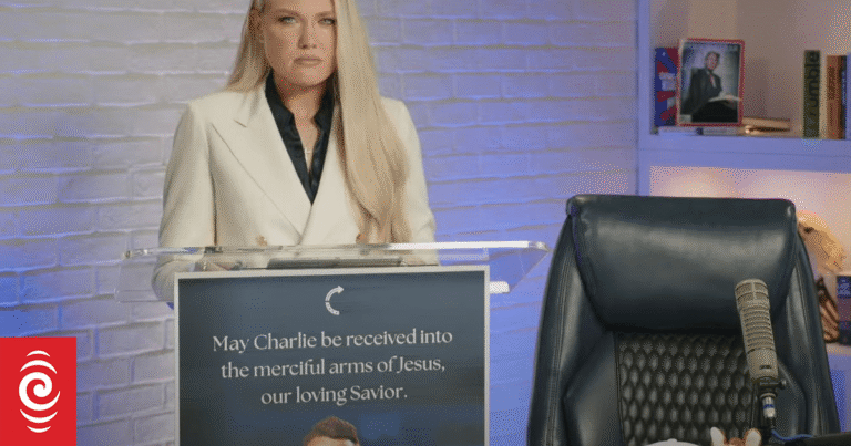 Watch: Charlie Kirk's widow says husband's assassination 'ignited a fire'