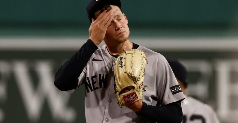 Yankees battle but can’t overcome a big early deficit in loss to Boston