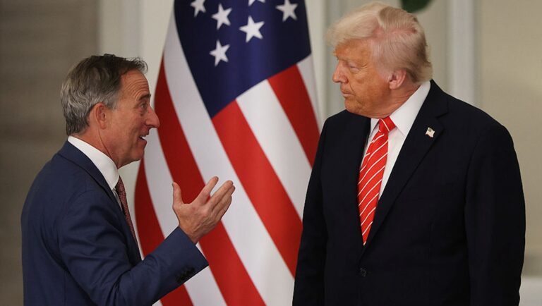 Report: Donald Trump Trying To Slap His Awful Name On The Commanders’ New Stadium Defector home